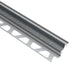 Schluter - DILEX-AHK Profilé à gorge avec un radius de 3/8" (10 mm) - aluminium étain 3/8" x 8' 2-1/2"