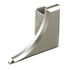 Schluter - DILEX-AHKA Cap de fermeture droit avec un radius de 3/8" (10 mm) - aluminium anodisé nickel mat