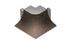 Schluter - DILEX-AHKA - Coin extérieur 90° avec un radius de 3/8" - alum. bronze ||E90/AHKA/TSOB - Ceramed