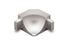 Schluter - DILEX-AHKA Coin intérieur 90° avec rayon de 3/8" pour Profilé à gorge Aluminium anodisé Mat