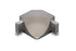 Schluter - DILEX-AHKA - Coin intérieur 90° avec un radius de 3/8" - alum. crème ||I90/AHKA/TSC - Ceramed