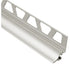 Schluter - DILEX-AHKA Profilé à gorge avec un radius de 3/8" - aluminium anodisé nickel mat 5/16" (8 mm) x 8' 2-1/2"