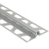 Schluter - DILEX-AKWS Profilé de joint de surface avec zone de mouvement de PVC 1/4" - aluminium gris classique 7/16" (11 mm) x 8' 2-1/2"