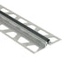 Schluter - DILEX-AKWS Profilé de joint de surface avec zone de mouvement de PVC 1/4" - aluminium noir 3/8" (10 mm) x 8' 2-1/2"
