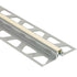 Schluter - DILEX-AKWS Profilé de joint de surface avec zone de mouvement de PVC 1/4" - aluminium sable 5/16" (8 mm) x 8' 2-1/2"