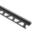 Schluter - DILEX-BWA Profilé de joint de mouvement de périmètre isolant le carrelage des structures - plastique PVC anthracite foncé 5/16" (8 mm) x 8' 2-1/2"