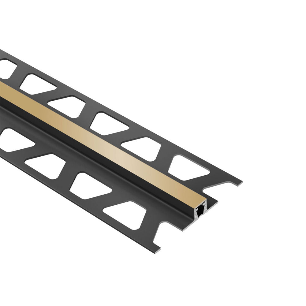 Schluter - DILEX-BWB Profilé pour joint de surface avec zone de mouvement de 3/8" (10 mm) - plastique PVC Beige Clair 3/8" x 8' 2-1/2"