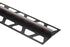 Schluter - DILEX-BWB Profilé pour joint de surface avec zone de mouvement de 3/8" Plastique PVC Coulis Gris 5/16" (8 mm) x 8' 2-1/2"