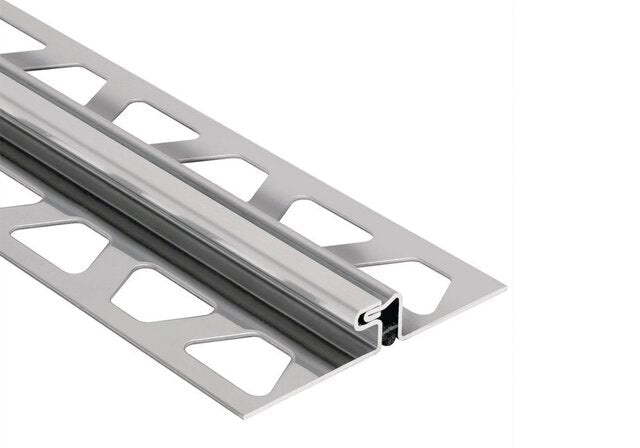 Schluter - DILEX-EDP - Profilé de mouvement 7/16" acier inoxydable ||EDP110 - Ceramed