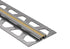 Schluter - DILEX-EKSB - 1/4" - acier inoxydable / joint 1/4" beige cl ||EKSB60HB - Ceramed