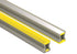 Schluter - DILEX-EZ - 9/32" joint déco 11/32" pvc chromé/jaune ||EZC/CG9 - Ceramed