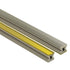 Schluter - DILEX-EZ Profilé décoratif pour joint de mouvement - plastique PVC laiton/gris 9/32" x 1/4" (6 mm) x 8' 2-1/2"