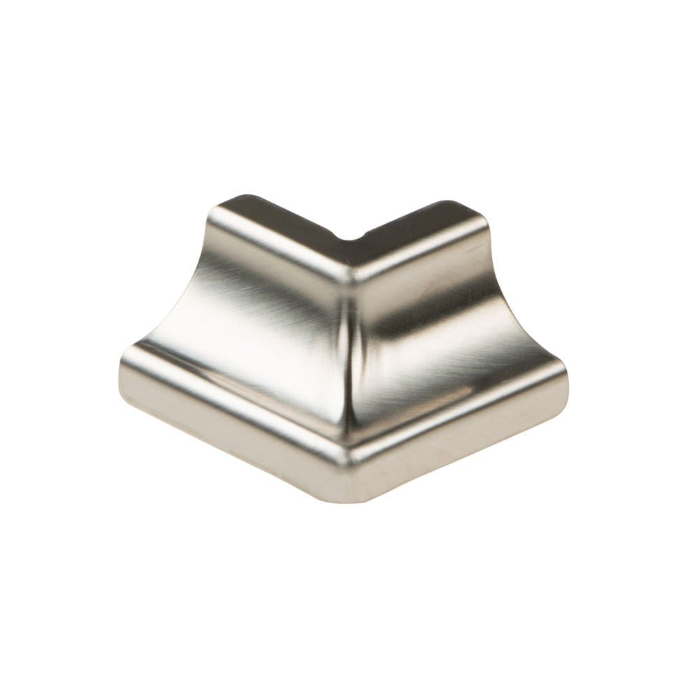Schluter - DILEX-HKU Coin extérieur 90° avec un radius de 3/8" (10 mm) - acier inoxydable (V4)