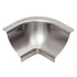 Schluter - DILEX-HKU Coin intérieur 135° avec un radius de 3/8" (10 mm) - acier inoxydable brossé (V4)