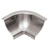 Schluter - DILEX-HKU Coin intérieur 90° avec un radius de 3/8" (10 mm) - acier inoxydable (V4)