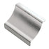 Schluter - DILEX-HKU Raccord avec un radius de 3/8" (10 mm) - acier inoxydable brossé (V2)