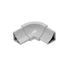 Schluter - DILEX-HKW Coin intérieur 90° 3-directions avec un radius de 11/16" (18 mm) - plastique PVC gris classique