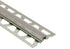Schluter - DILEX-KSN - 3/8" - acier inoxydable / joint 7/16" gris coulis ||EKSN100FG - Ceramed