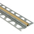 Schluter - DILEX-KSN Profilé pour joint de surface avec insertion beige clair de 7/16" - Aluminium 5/16" (8 mm) x 8' 2-1/2"