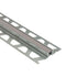 Schluter - DILEX-KSN Profilé pour joint de surface avec insertion coulis gris de 7/16" - Aluminium 1/2" (12.5 mm) x 8' 2-1/2"