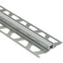 Schluter - DILEX-KSN Profilé pour joint de surface avec insertion gris classique de 7/16" - Aluminium 13/16" (21 mm) x 8' 2-1/2"
