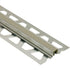 Schluter - DILEX-KSN Profilé pour joint de surface avec insertion gris de 7/16" - acier inoxydable (V2) 3/8" (10 mm) x 8' 2-1/2"