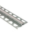 Schluter - DILEX-KSN Profilé pour joint de surface avec insertion gris pierre de 7/16" - Aluminium 1/2" (12.5 mm) x 8' 2-1/2"