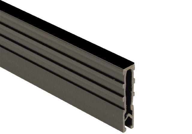 Schluter - DILEX-MP Profilé d'expansion de chappe - plastique PVC noir 5/16" x 1-3/8" (35 mm) x 8' 2-1/2"