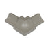 Schluter - DILEX-PHK Outside Corner 90° avec un radius de 3/8" (10 mm) - plastique PVC gris