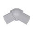 Schluter - DILEX-PHK Inside Corner 90° avec un radius de 3/8" (10 mm) - plastique PVC gris classique