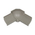 Schluter - DILEX-PHK Inside Corner 90° avec un radius de 3/8" (10 mm) - plastique PVC gris
