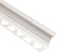Schluter - DILEX-PHK Profilé à gorge avec un radius de 3/8" - plastique PVC gris classique 1/2" (12.5 mm) x 8' 2-1/2"