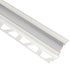 Schluter - DILEX-PHK Profilé à gorge avec un radius de 3/8" (10 mm) - plastique PVC gris classique 3/8" x 8' 2-1/2"