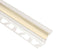 Schluter - DILEX-PHK Profilé à gorge avec un radius de 3/8" - plastique PVC sable 1/2" (12.5 mm) x 8' 2-1/2"