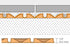 Schluter - DITRA-HEAT - (134.5 pi²) 5 mm - PS Membrane de désolidarisation autocollante en rouleau pour plancher chauffant - 2' 7" x 41' 1" ||DHPS512M - Ceramed