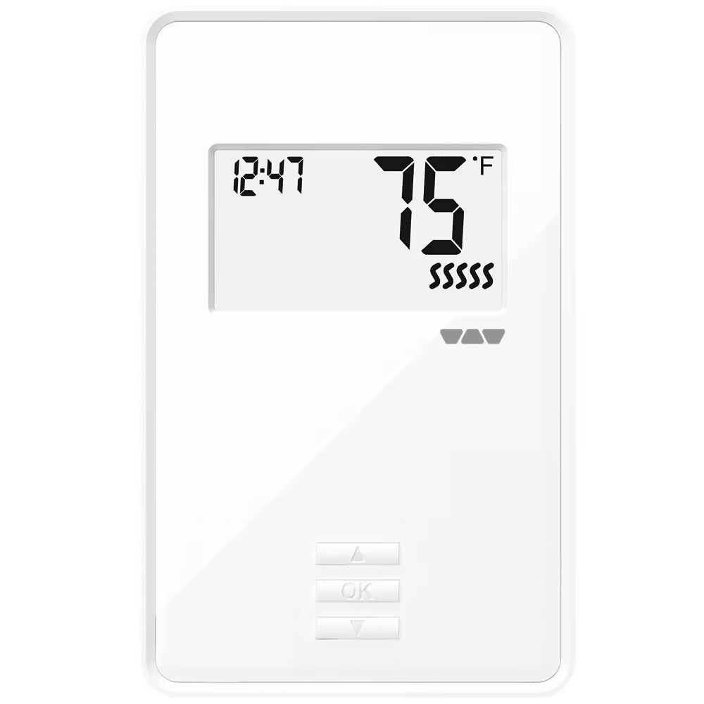 Schluter - DITRA-HEAT-E-R Thermostat non programmable - Blanc éclatant ||DHERT103/BW - Ceramed