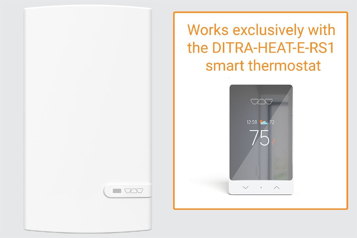 Schluter - DITRA-HEAT-E-RR - S Module de puissance blanc ||DHERR2/BW - Ceramed