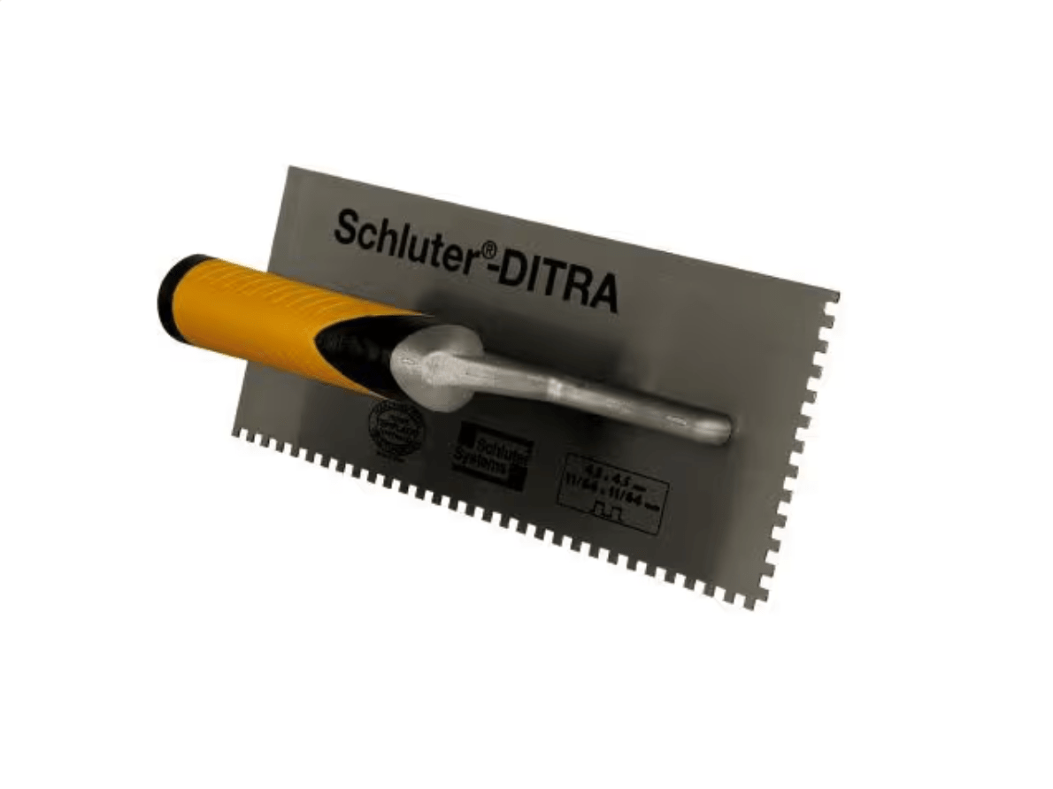 Schluter - DITRA - TROWEL Truelle à dents carrées - 11/64" x 11/64" ||TRL-DIT - Ceramed