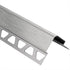 Schluter - ECK-E Profilé robustre de protection des angles extérieurs à 90° - acier inoxydable (V2) brossé 1-15/32"x 6" 7" x 1/4" (6 mm)