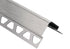 Schluter - ECK-E - W=1-15/32" h=5/16" - acier inoxydable brossé 9' 10" ||E37V2AEB80/300 - Ceramed