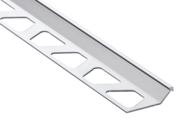 Schluter - FINEC Profilé de finition et de protection des rebords - aluminium anodisé mat 9/32" (7 mm) x 8' 2-1/2"