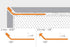 Schluter - FINEC - Profilé de finition et de protection des rebords - alum. ivoire 9/32" x 8' 2-1/2" ||F70TSI - Ceramed