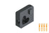 Schluter - JOLLY - Coin extérieur 3/8" alum. graphite brossé ||EV/J100AGRB - Ceramed