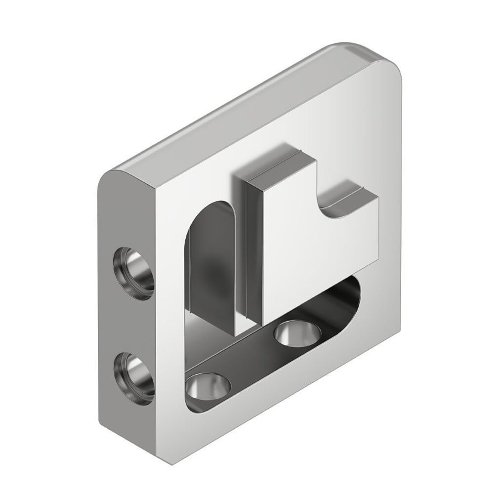 Schluter - JOLLY Coin extérieur 90° Aluminium anodisé Chrome poli 1/2" (12.5 mm)