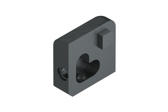 Schluter - JOLLY Coin extérieur 90° Aluminium anodisé Graphite brossé 7/16" (11 mm)
