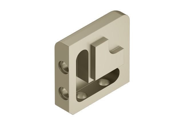 Schluter - JOLLY Coin extérieur 90° Aluminium anodisé Nickel mat 1/2" (12.5 mm)