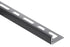 Schluter - JOLLY Moulure de bordure de mur Aluminium 1/2" (12.5 mm) x 8' 2-1/2"