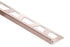 Schluter - JOLLY - Moulure de bordure de mur alum. anodisé cuivre poli - 5/16" x 8' 2-1/2" ||J80AKG - Ceramed
