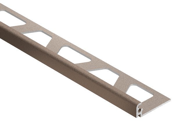 Schluter - JOLLY - Moulure de bordure de mur alum. beige - 1/4" x 8' 2-1/2" ||J60TSB - Ceramed