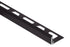 Schluter - JOLLY - Moulure de bordure de mur alum. brun noir - 1/2" x 8' 2-1/2" ||J125SB - Ceramed